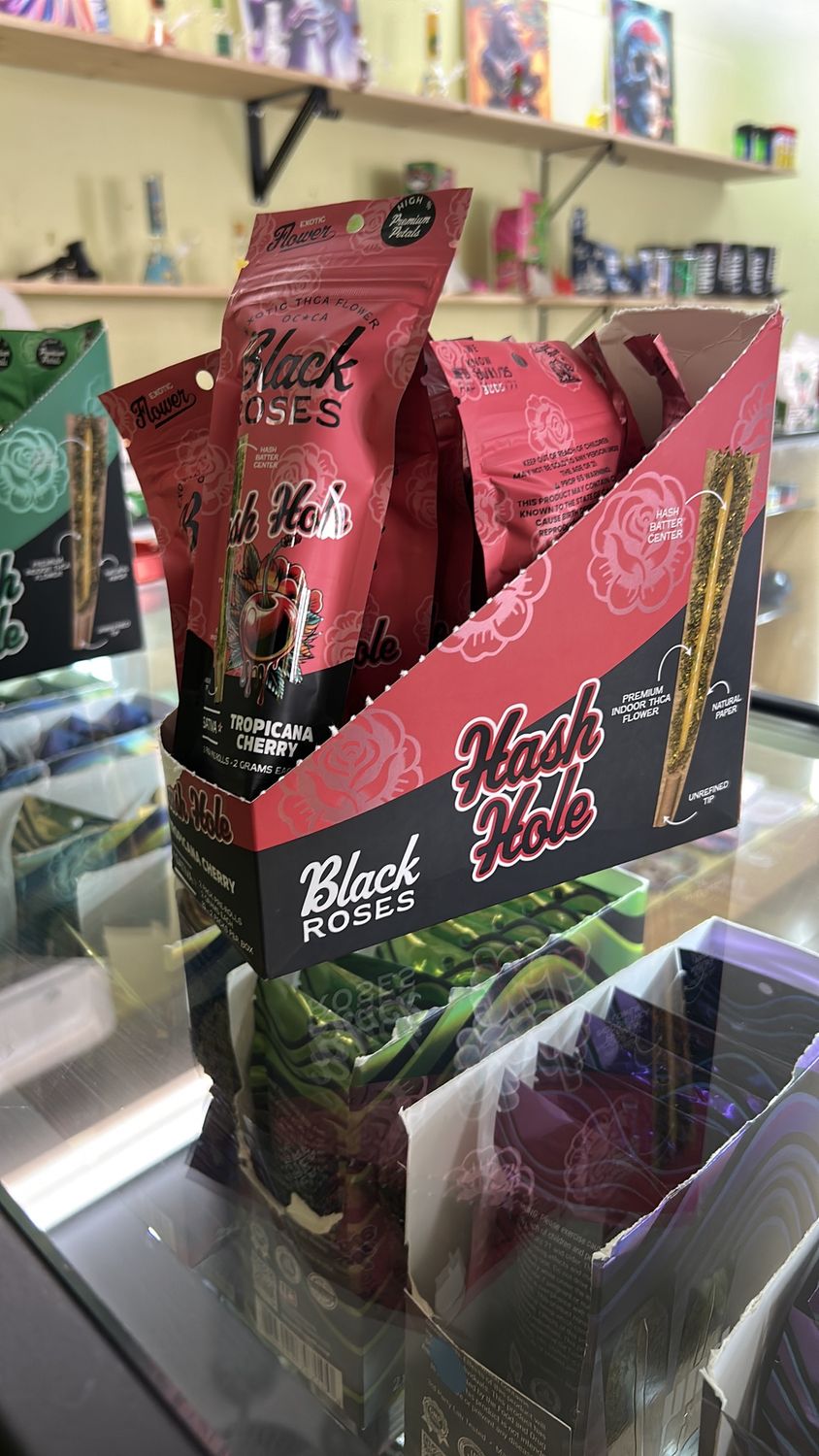 Black Rose Hash Holes Sativa Tropical Cherry 2pk 4G
