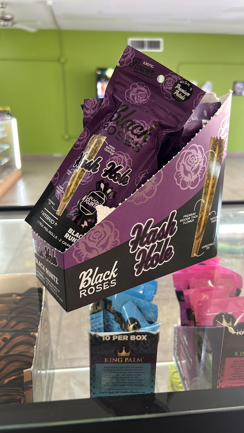 Black Roses Hash Hole Hybrid Black Runtz 2pk 4G