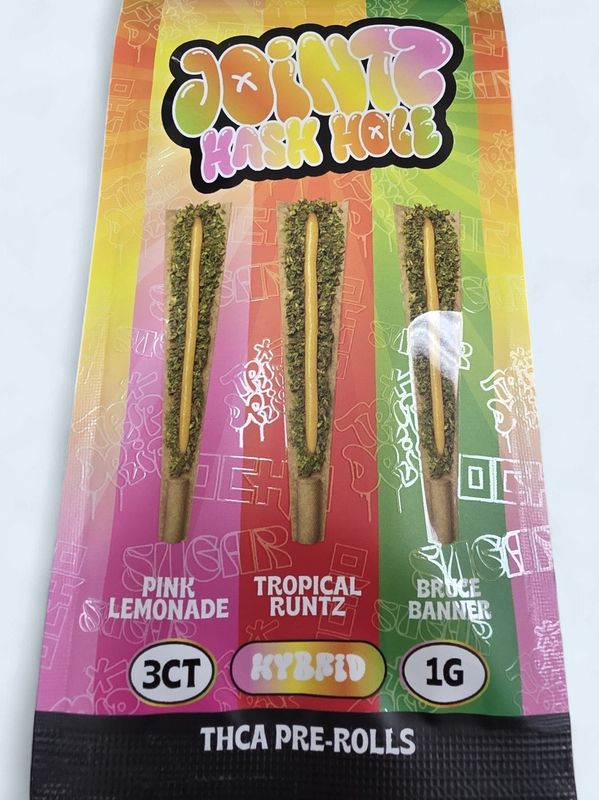 Bitez Jointz Hash Hole Hybrid 3pk Pink