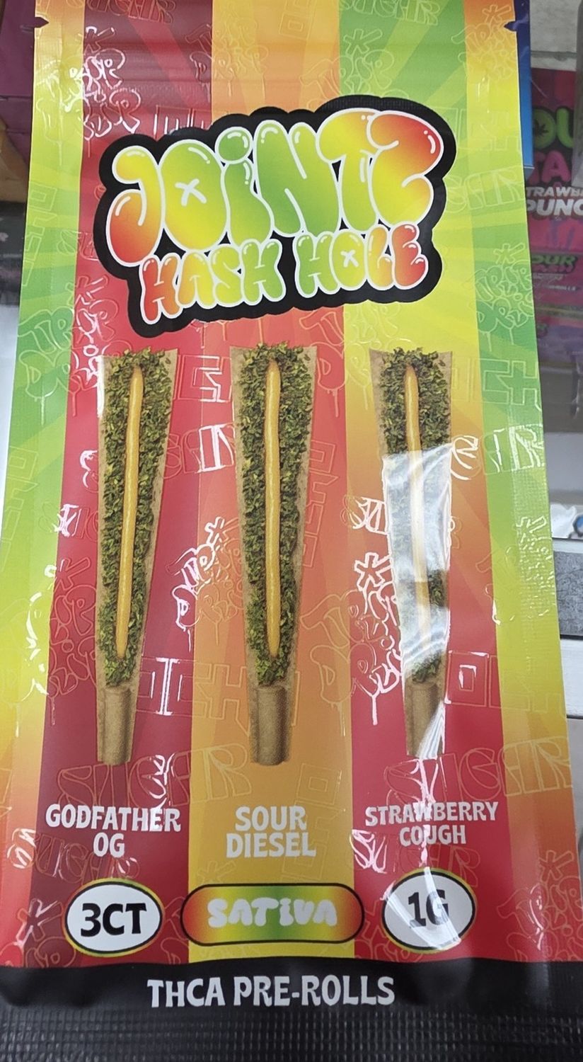 Bitez Jointz Hash Hole Sativa 3pk Godfather