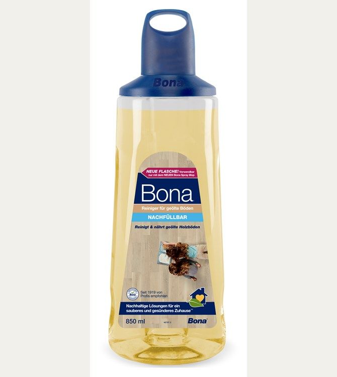 Środek Bona do czyszczenia do drewnianych podłóg olejowanych (wkład) Bona Premium Spray Mop (850 ml)