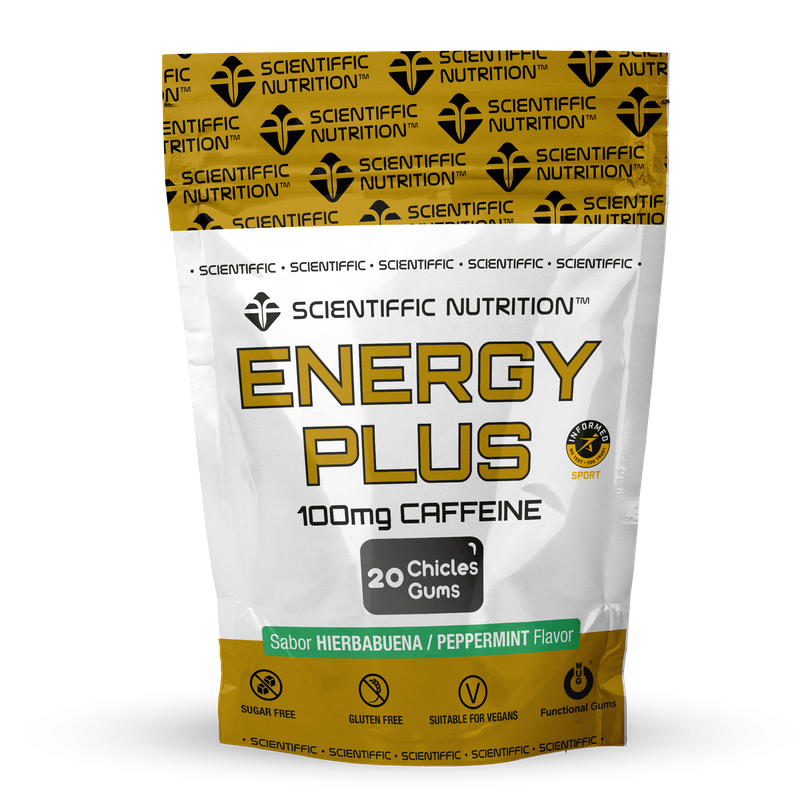 Scientiffic Nutrition Chicle Energy GUM 20u Hierbabuena