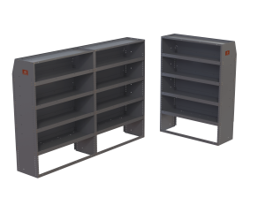 Med & Hi Roof Cargo Van Base Shelving Package Med & Hi Roof Cargo Van Base Shelving Package