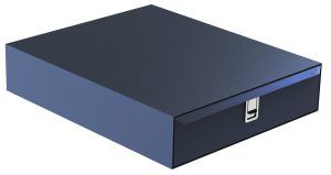 Double Compartment Cargo Van Floor Drawer (10H x 40W x 50D)