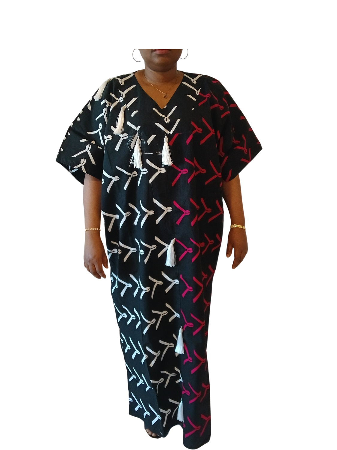 Boubou Dress with tassel
