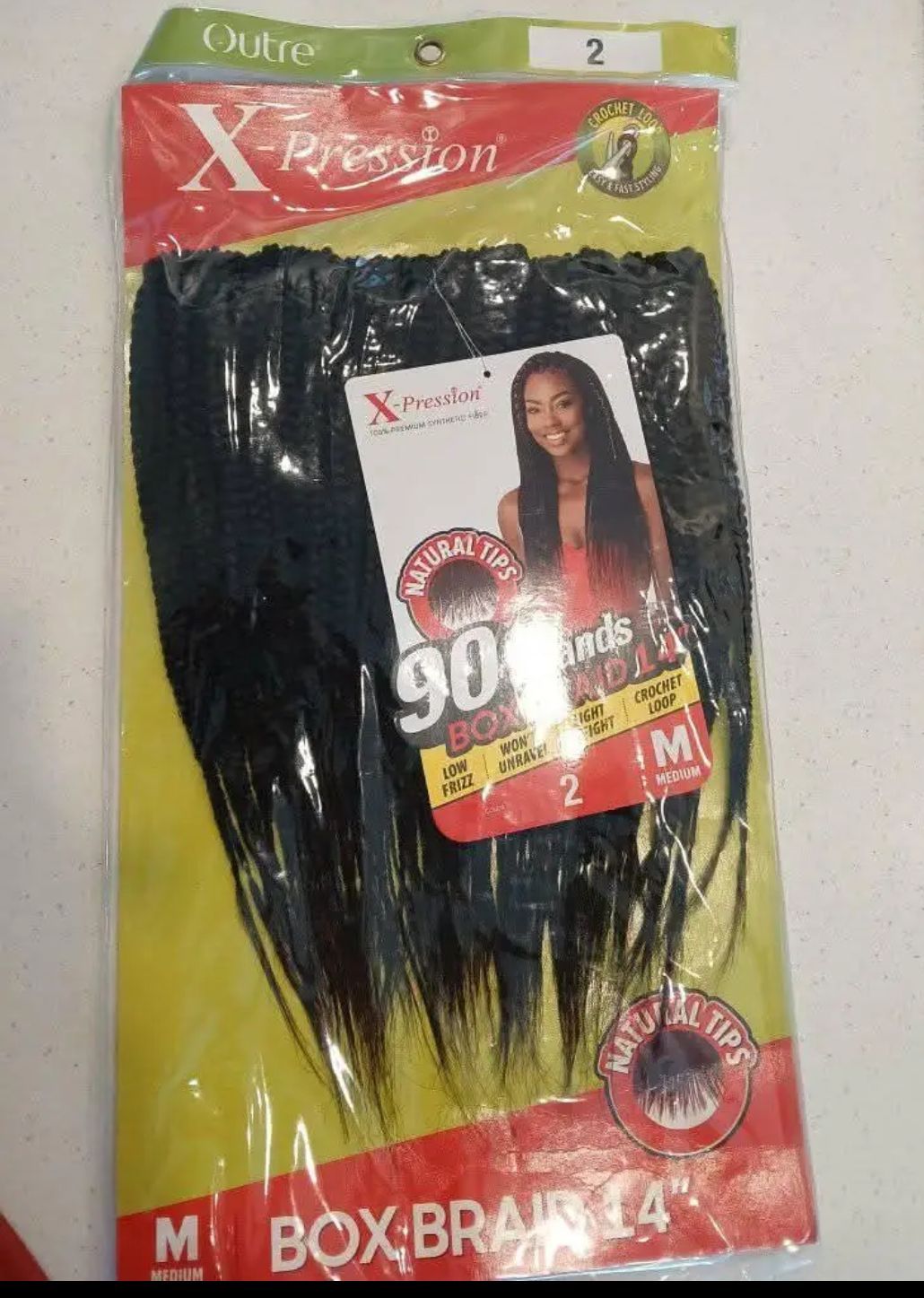 Box Braid Hair Extension