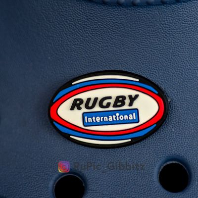 Rugby related Croc Charms