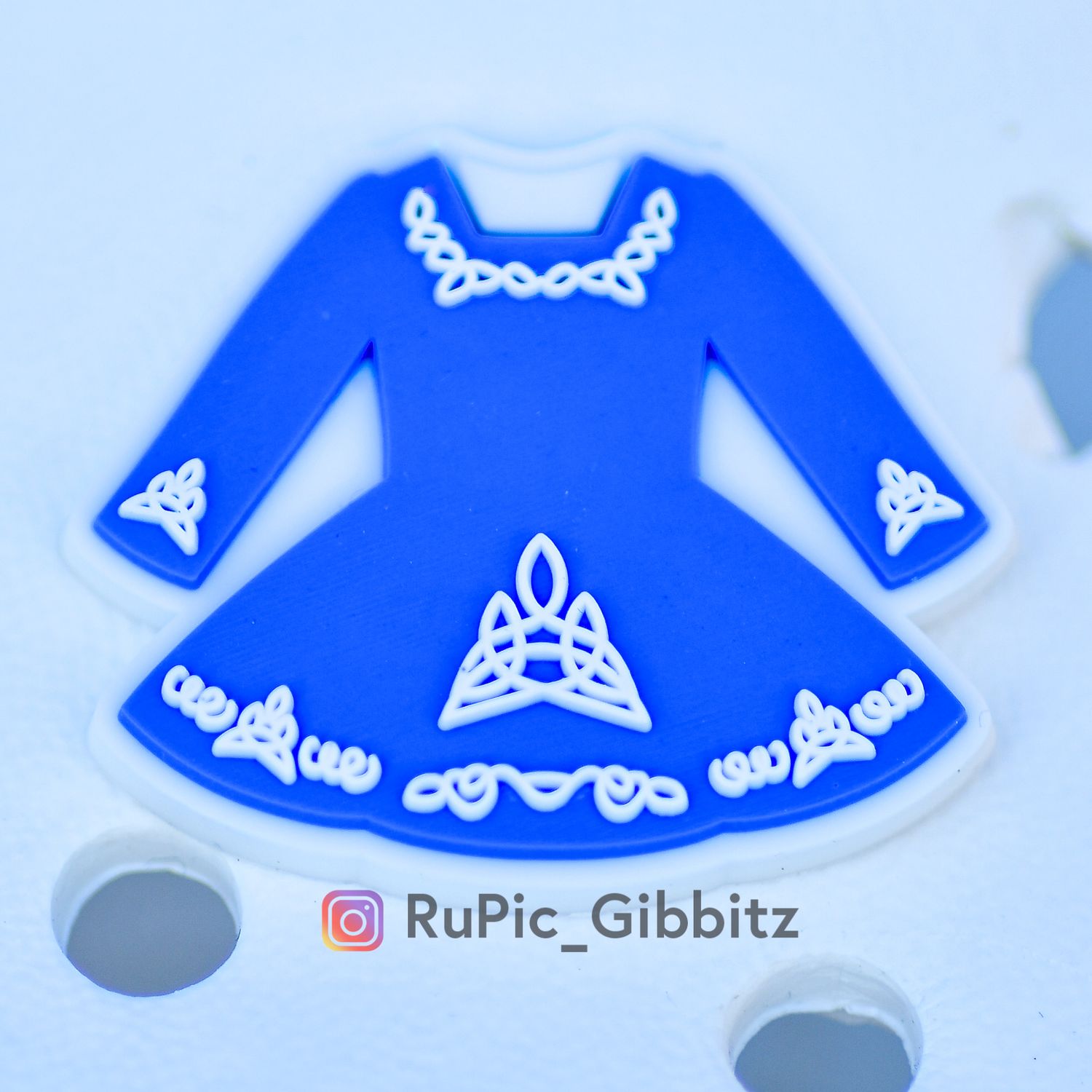 Blue Irish Dancing Dress
