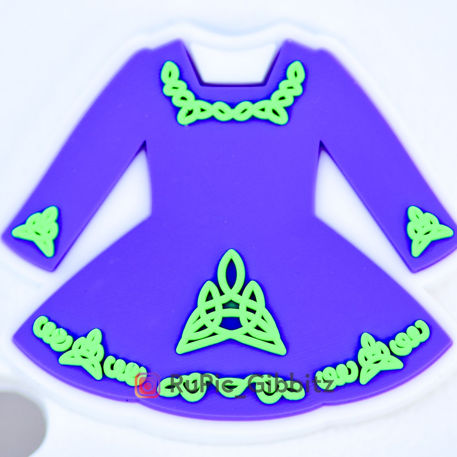 Purple Irish Dancing Dress