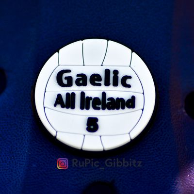 Gaelic Football croc charms