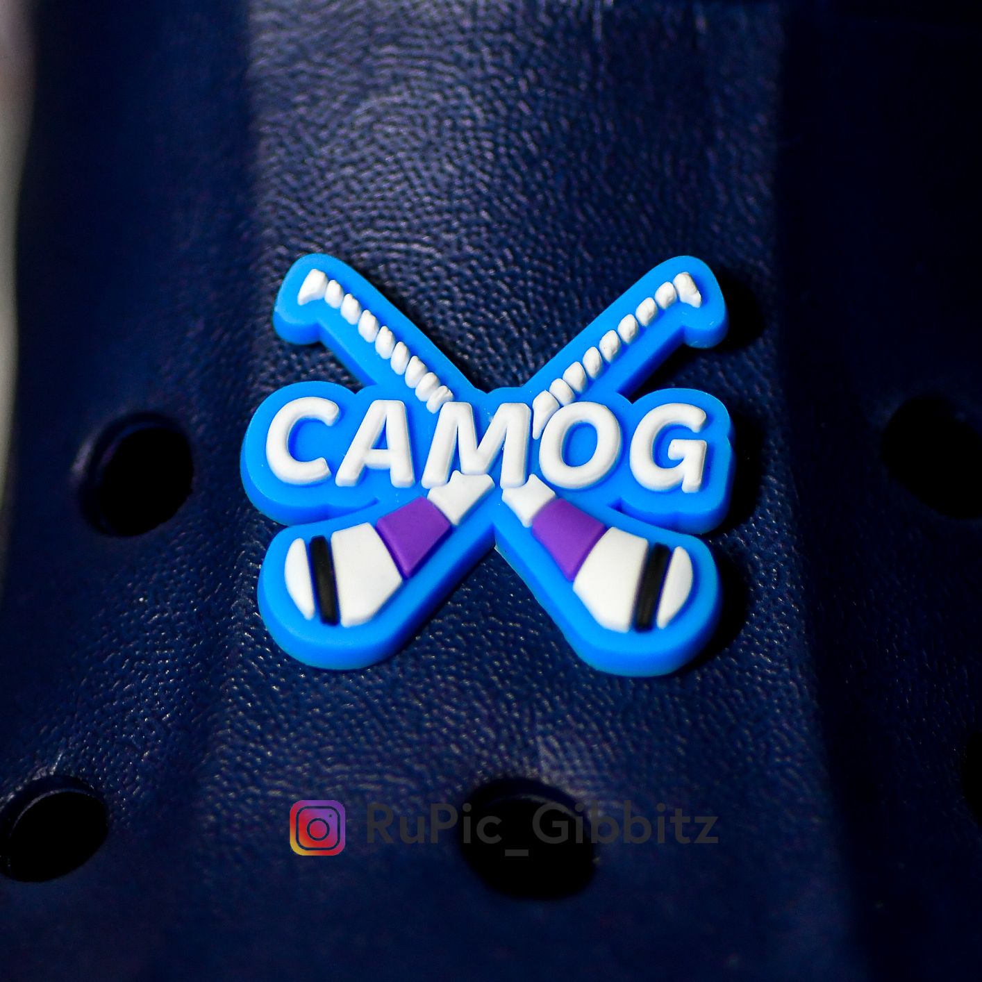 Camog in Crossed hurls ~ Blue