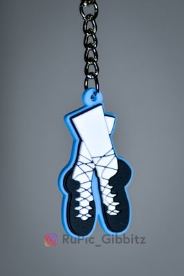 Irish Dancing Pumps Key Chain Various colour options