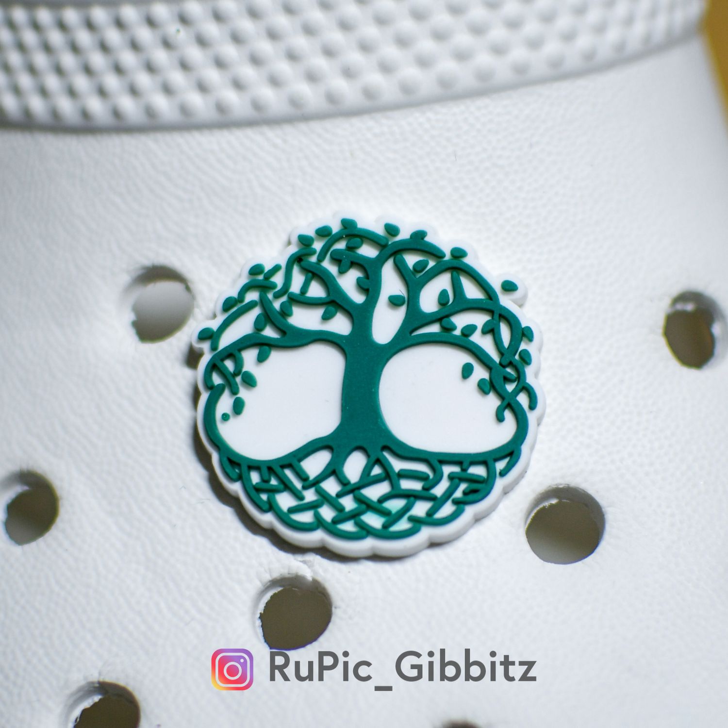 Celtic Tree of Life (Crann Bethadh) croc charm