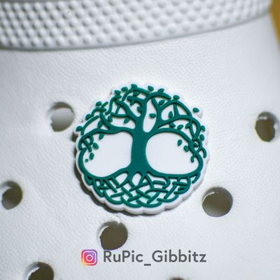 Celtic Tree of Life (Crann Bethadh) croc charm