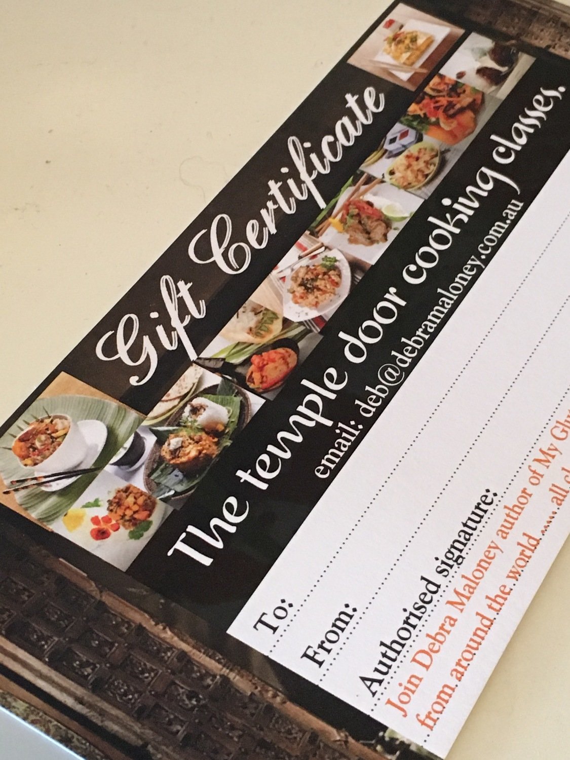 Gift Voucher - Seafood classes