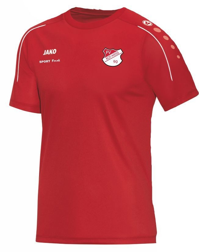 Jako T-Shirt Classico rot FV Rot Weiß Hellersdorf