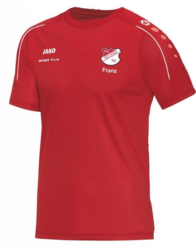 Jako T-Shirt Classico rot FV Rot Weiß Hellersdorf