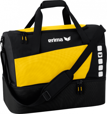 Erima Club 5 Tasche mit Bodenfach gelb