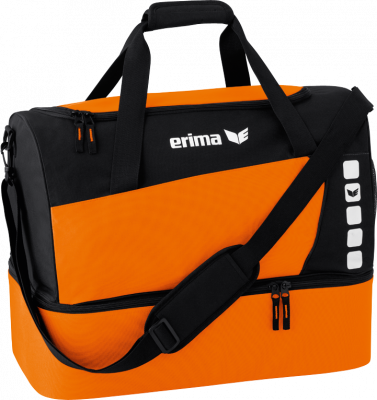 Erima Club 5 Tasche mit Bodenfach orange