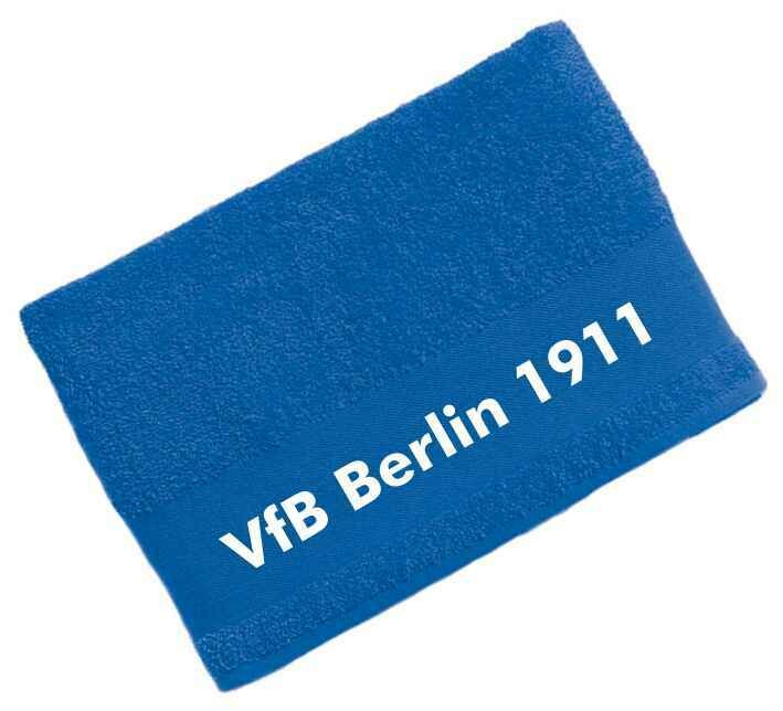 Badetuch royalblau VFB Berlin Friedrichshain 1911