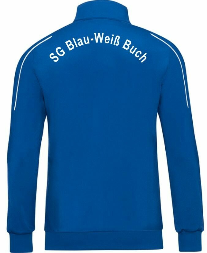 Jako Polyesterjacke Classico SG Blau Weiß Buch