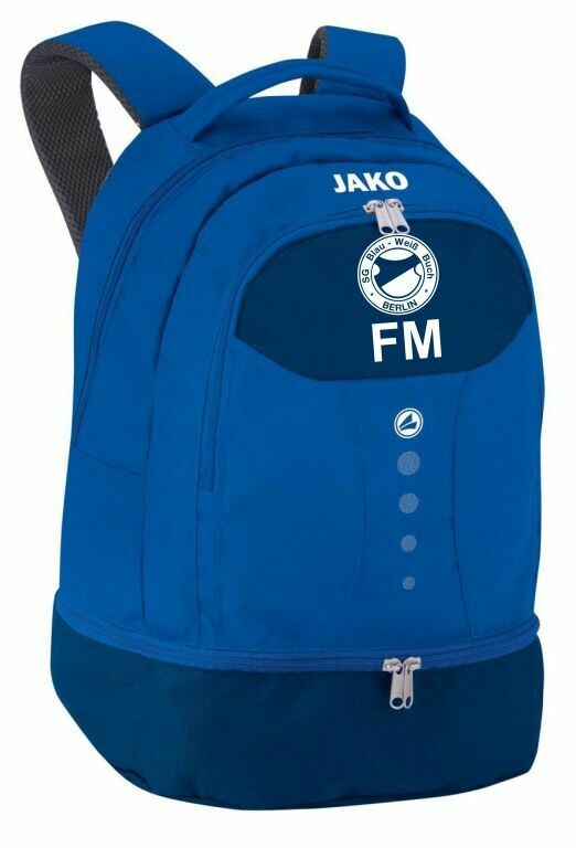 Jako Rucksack Striker royal SG Blau Weiß Buch