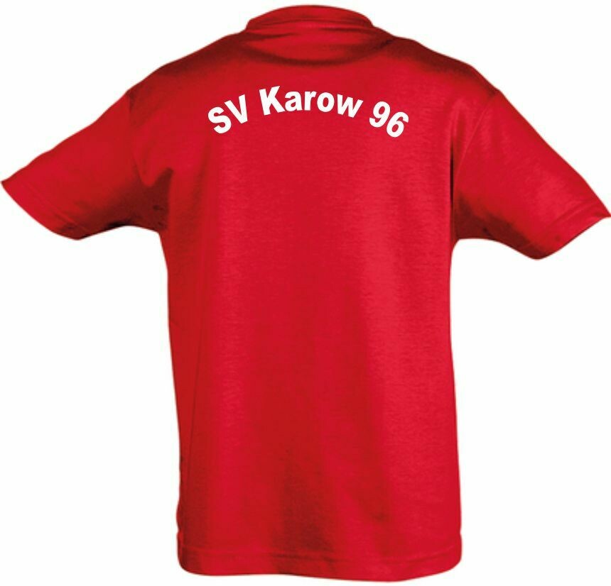 T-Shirt Baumwolle Kinder SV Karow 96
