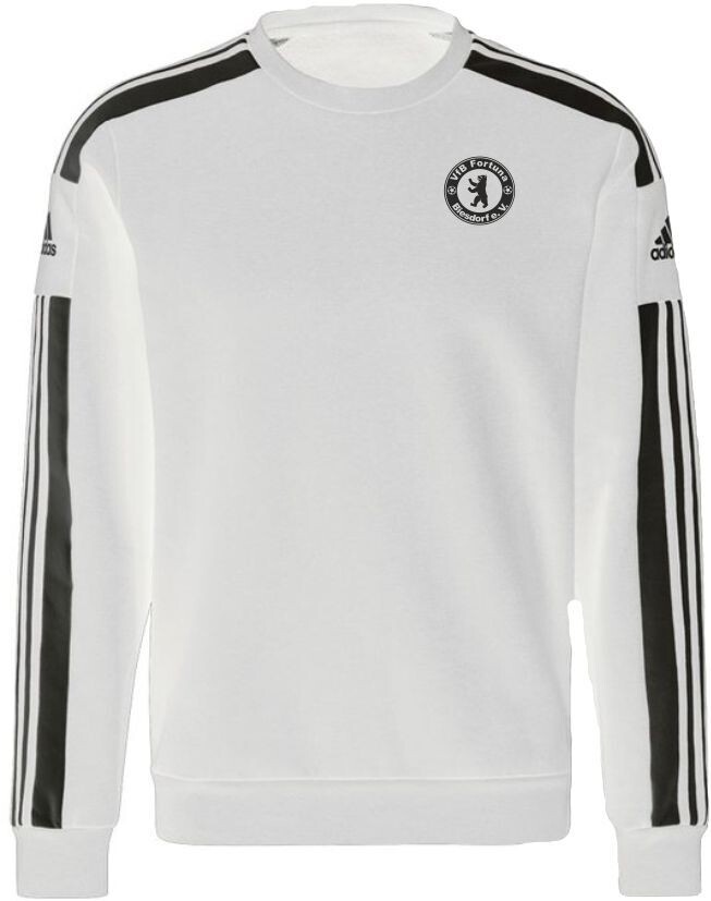Adidas Erwachsenen Baumwollsweat Squadra 21 weiß  VfB Fortuna Biesdorf