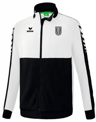 Erima Workerjacke schwarz/weiß Berliner Turnerschaft