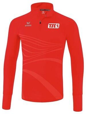 Erima Racing Longsleeve mit Zip Erwachsene Berliner TSC Leichtathletik / Orientierungslauf