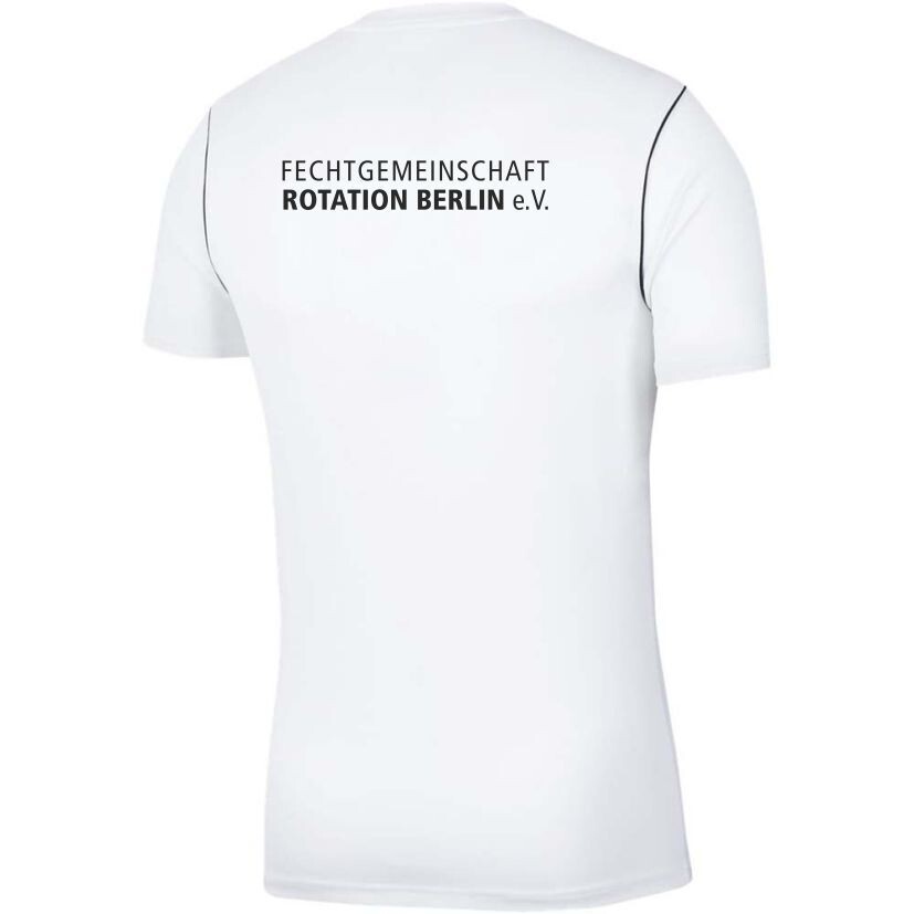 Nike Park 20 Shirt weiß Erwachsene Fechtgemeinschaft Rotation