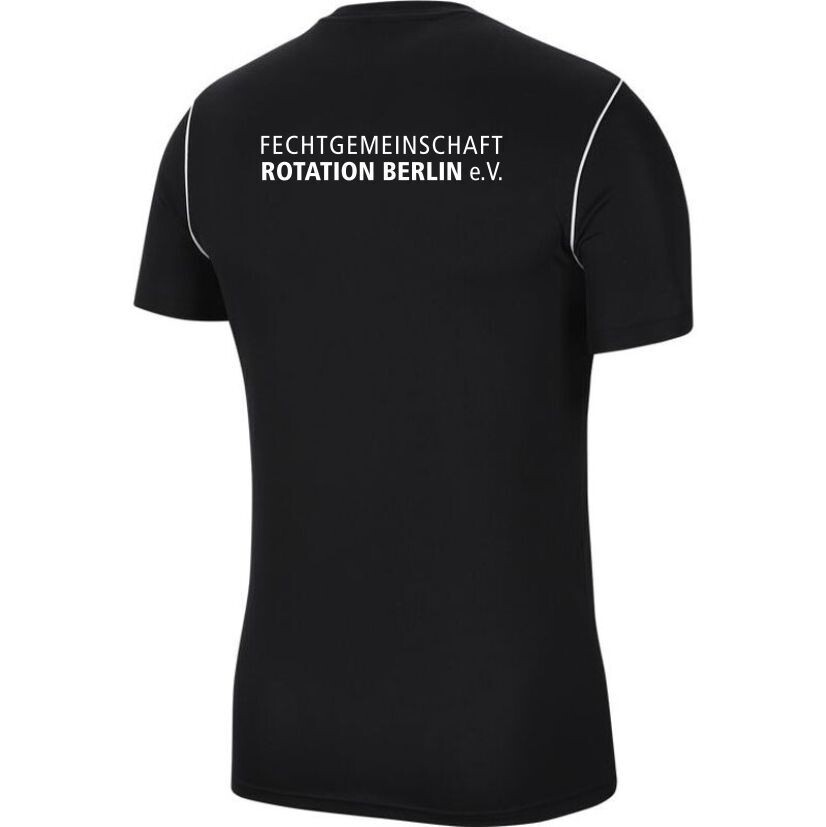 Nike Park 20 Shirt schwarz Erwachsene Fechtgemeinschaft Rotation