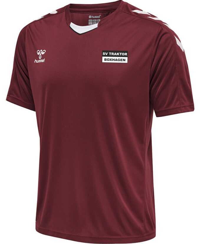 Hummel Core XK Kinder Shirt maroon SV Traktor Boxhagen