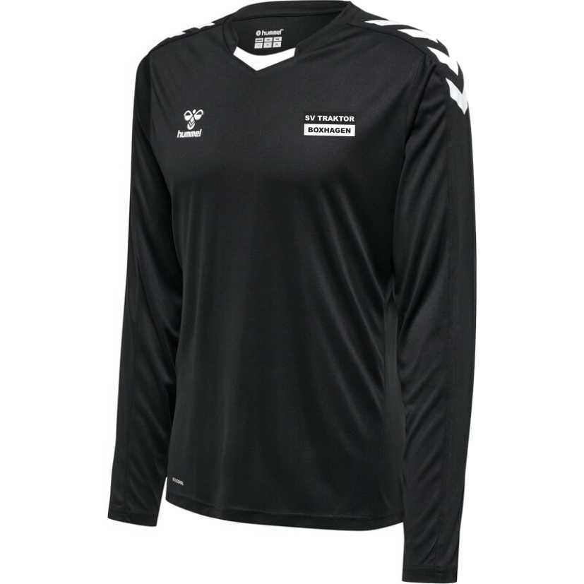 Hummel Core XK Kinder Jersy Langarm schwarz SV Traktor Boxhagen