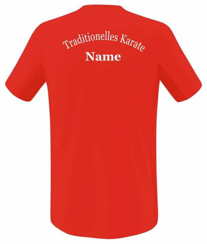 Erima Trainings T-Shirt rot/weiß VTK Berlin