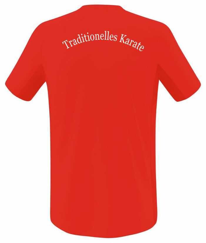 Erima Trainings T-Shirt rot/weiß VTK Berlin