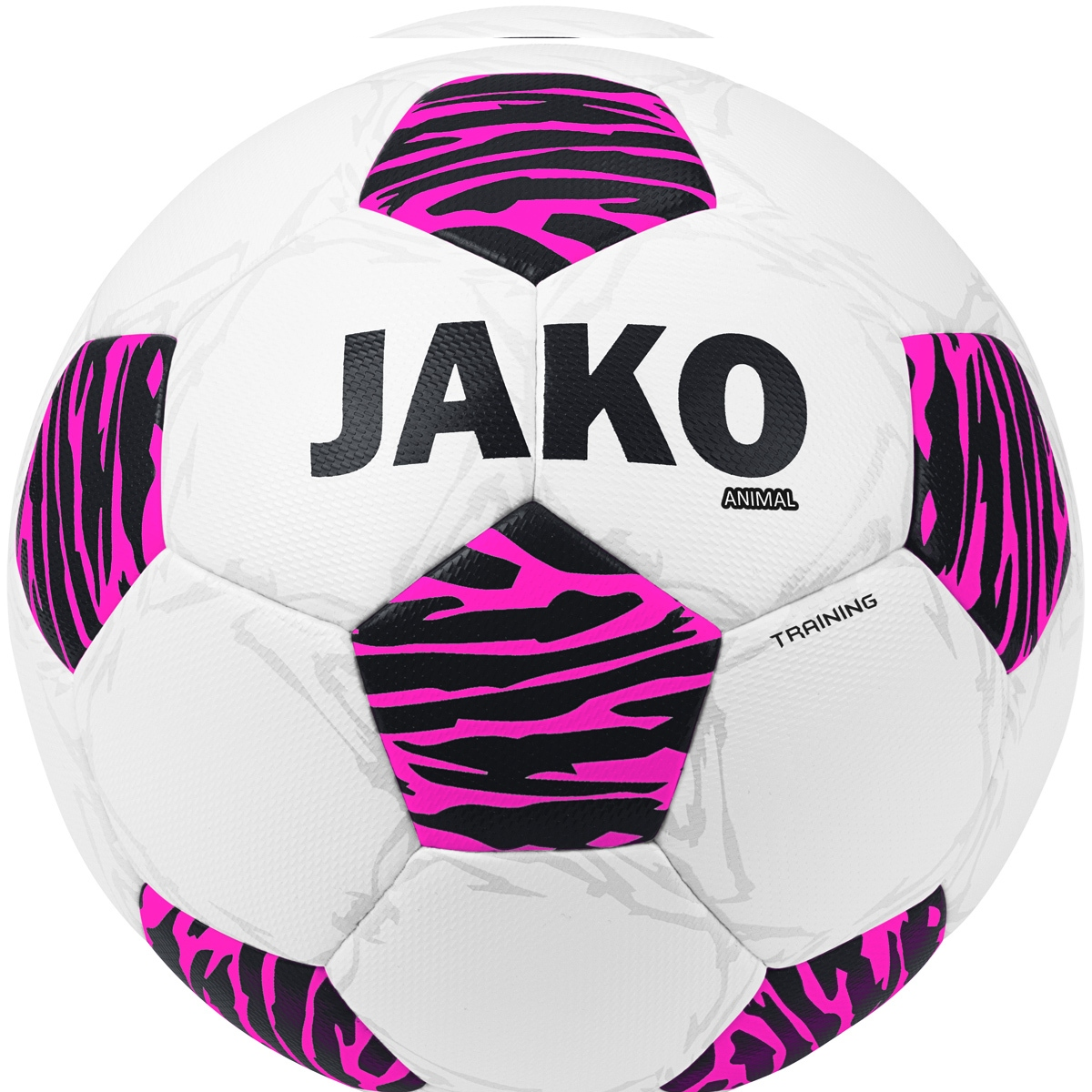Jako Trainingsball Animal weiß/pink/schwarz