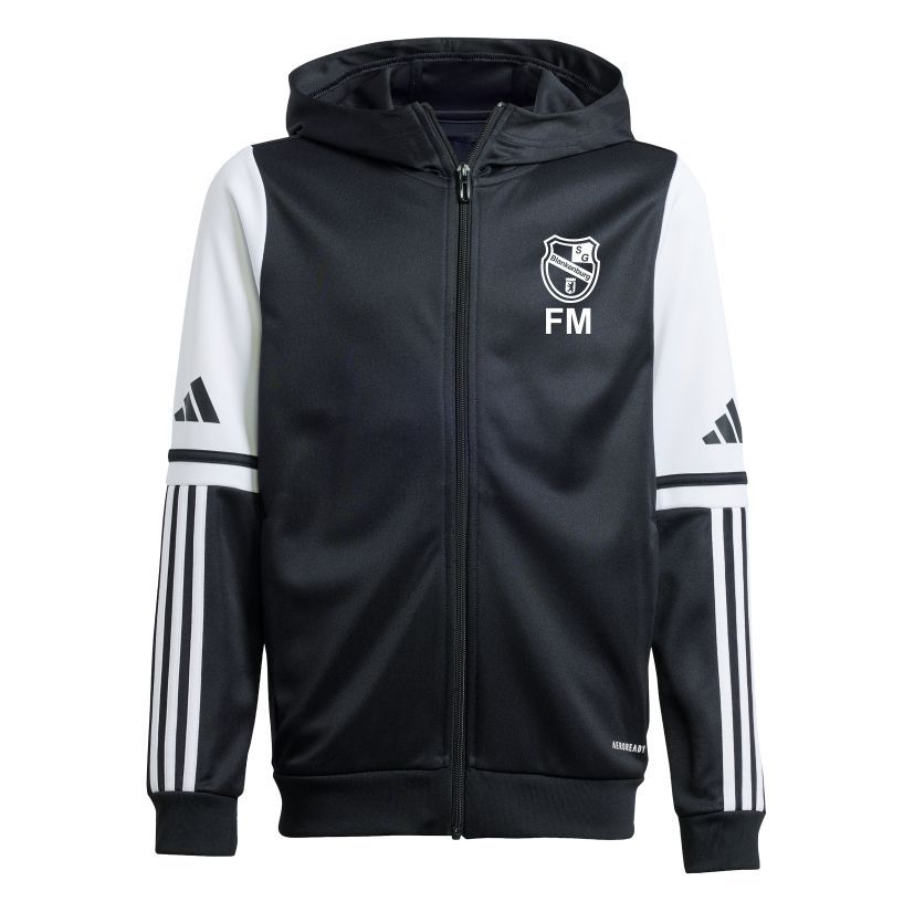 Adidas Erwachsenen Kapuzenjacke Squadra 25 schwarz SG Blankenburg