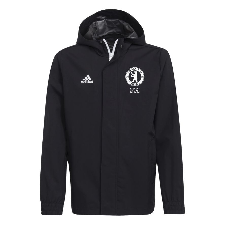 Adidas Kinder Rain Jacket Entrada 22 VfB Fortuna Biesdorf