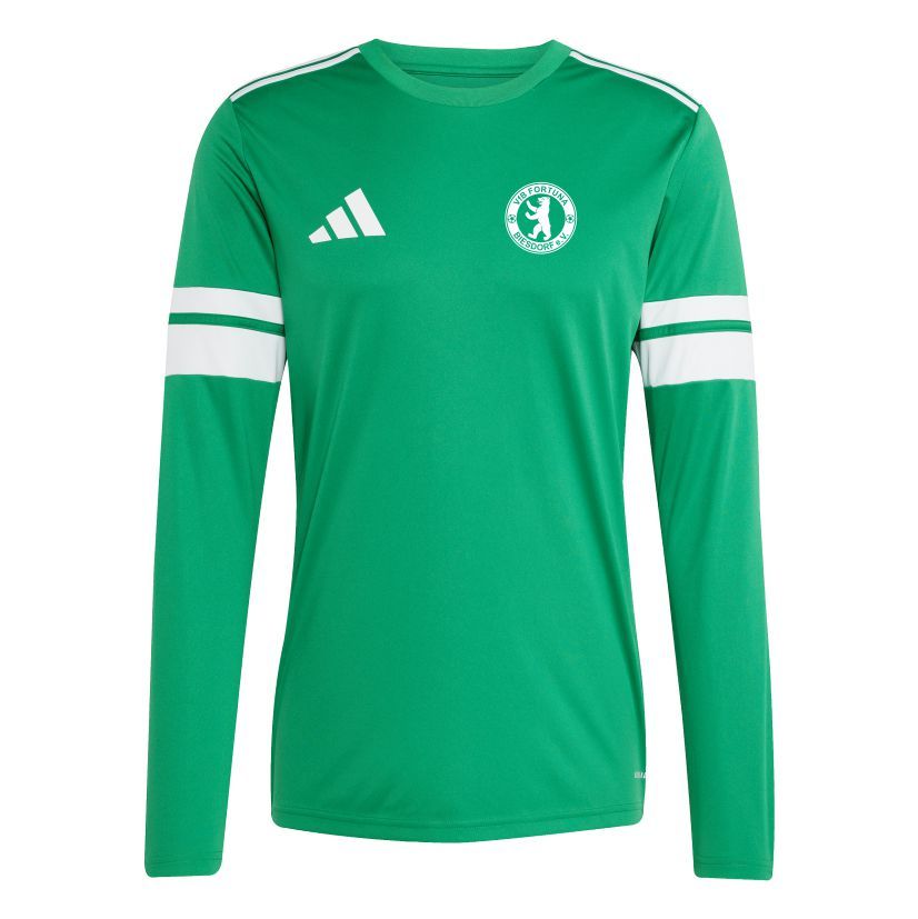 Adidas Erwachenen Trikot langarm Squadra 25 grün VfB Fortuna Biesdorf