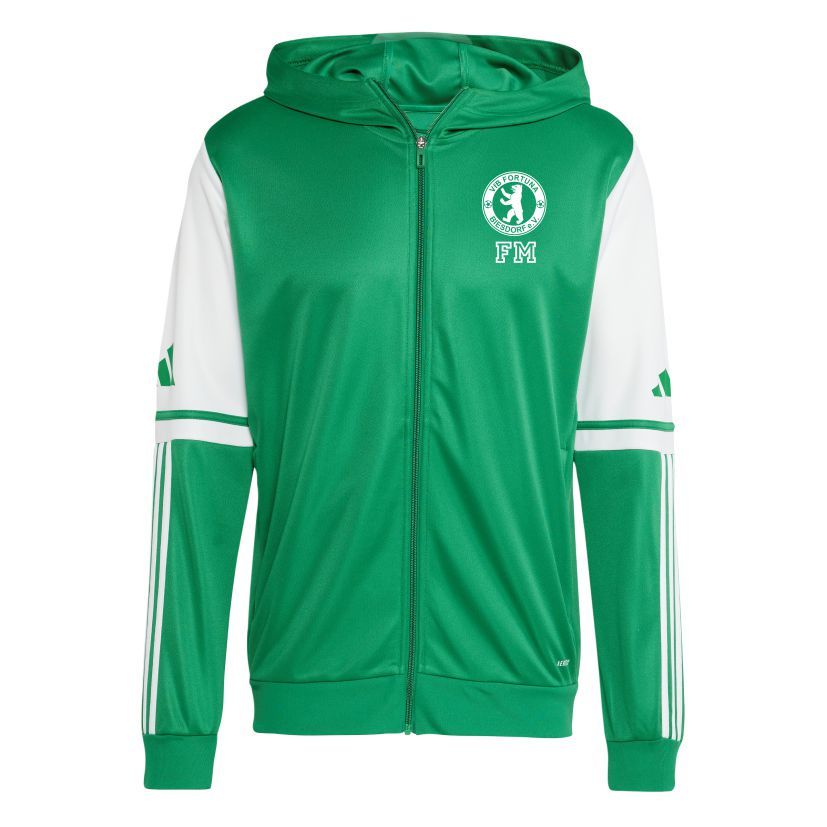 Adidas Kinder Kapuzenjacke Squadra 25 grün VfB Fortuna Biesdorf