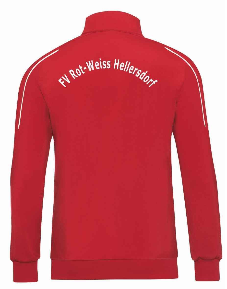 Jako Polyesterjacke Classico rot FV Rot Weiß Hellersdorf