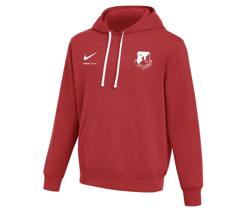 Hoodie rot Baumwolle Kinder SV Karow 96 Hoodie rot Baumwolle Kinder SV Karow 96