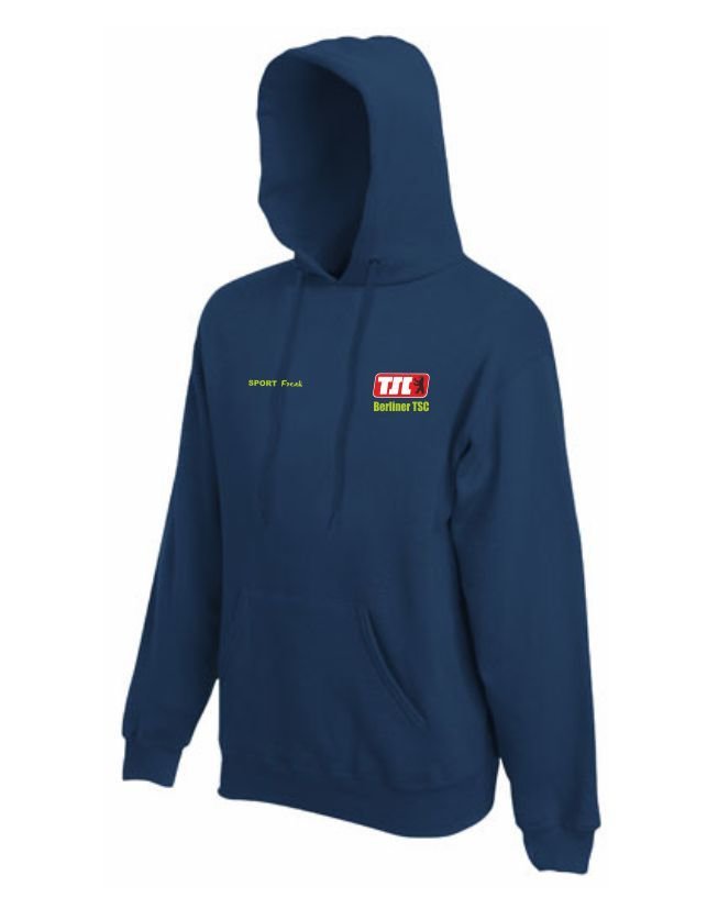 Kapuzensweatshirt navy BTSC Finswimming