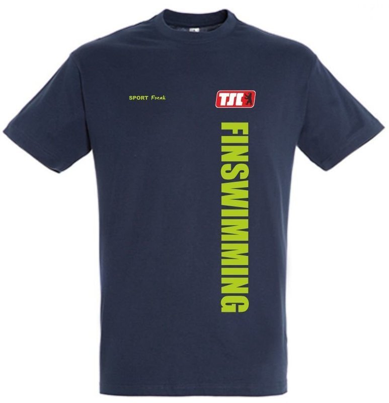 T-Shirt navy BTSC Finswimming