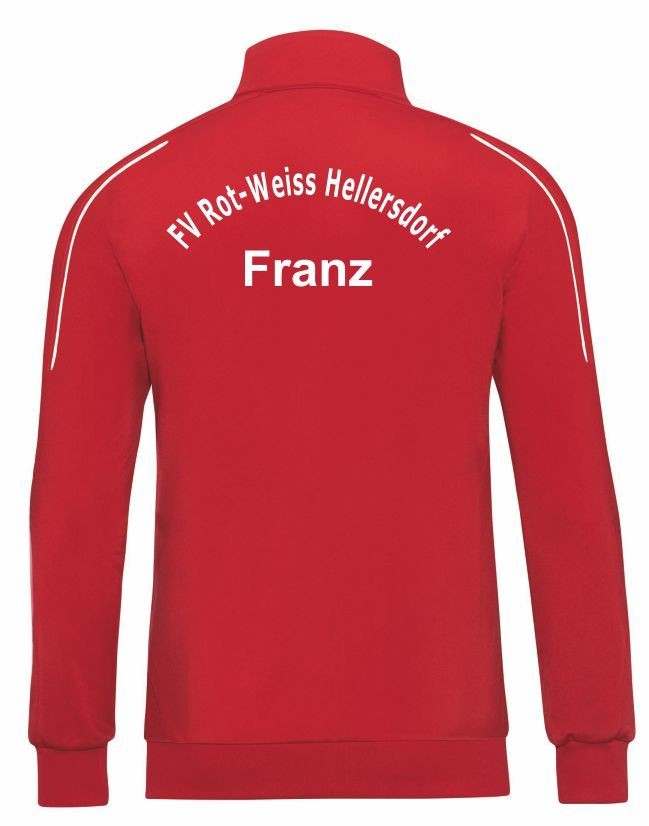 Jako Polyesterjacke Classico rot FV Rot Weiß Hellersdorf