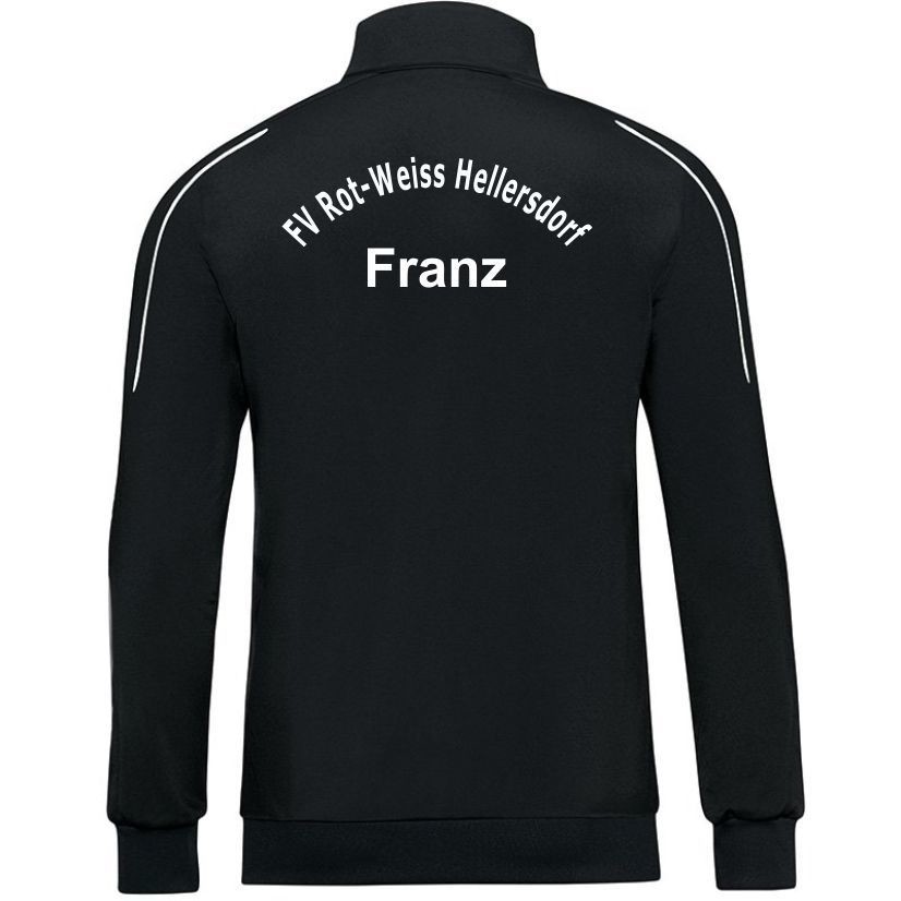 Jako Polyesterjacke Classico schwarz FV Rot Weiß Hellersdorf