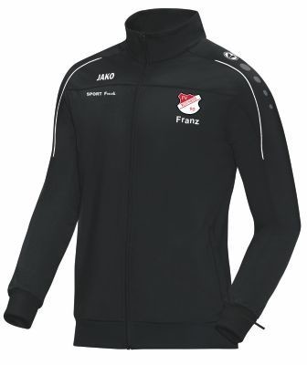 Jako Polyesterjacke Classico schwarz FV Rot Weiß Hellersdorf