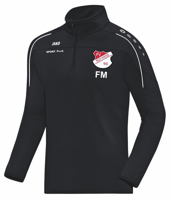 Jako Zip Top Classico schwarz FV Rot Weiß Hellersdorf