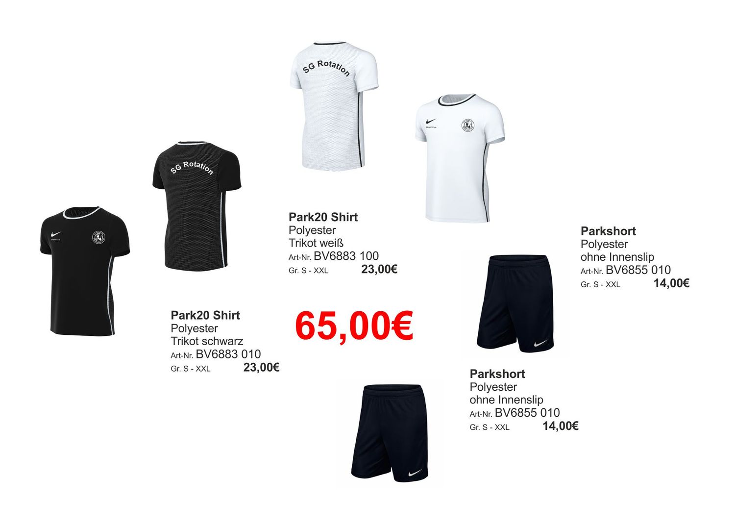 Nike kleines Paket Erwachsene SG Rotation Prenzlauer Berg